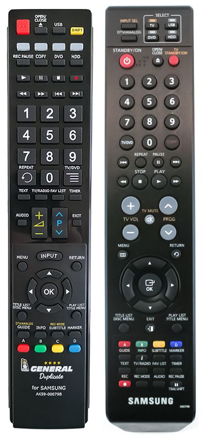 SAMSUNG AK59-00079B - távirányító duplikátum