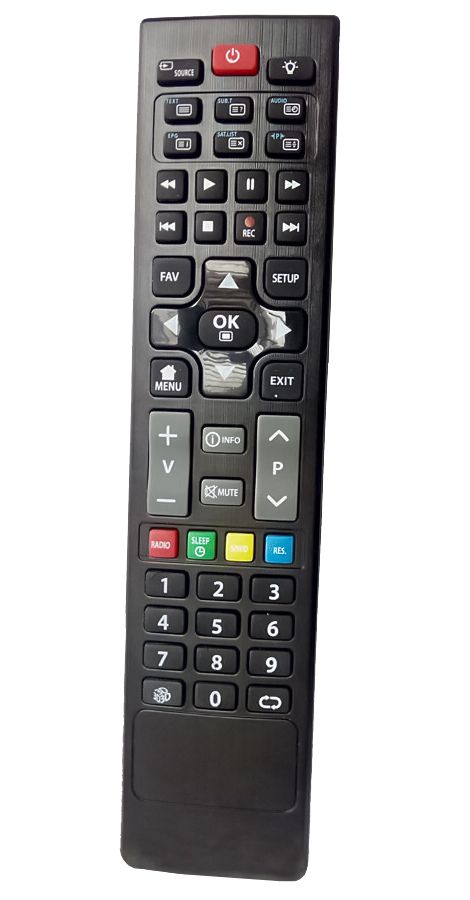 VIVAX TV-32S60T2,  32S50, 32S55, TV-40S60T2, TV-43S60T2, TV-49S60T2 - helyettesítő távirányító