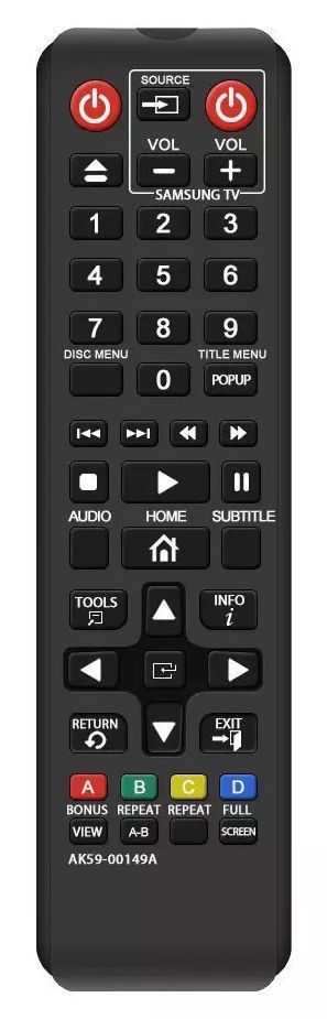 SAMSUNG AK59-00149A - helyettesítő távirányító