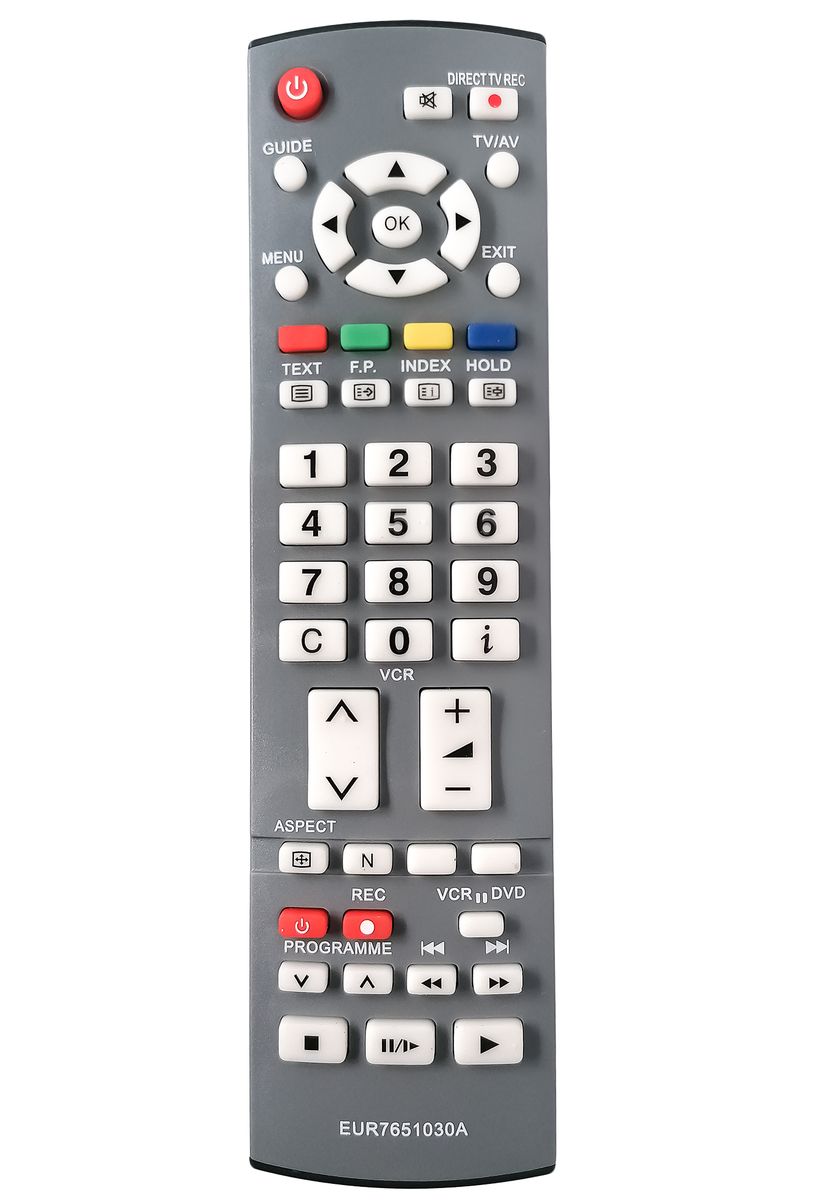 PANASONIC EUR7651030 - helyettesítő távirányító