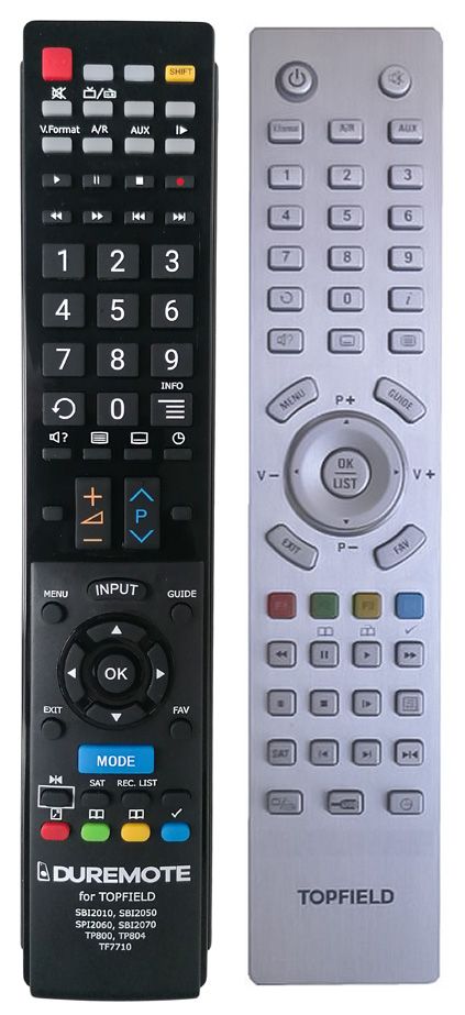 TOPFIELD TF7710PVR - távirányító duplikátum