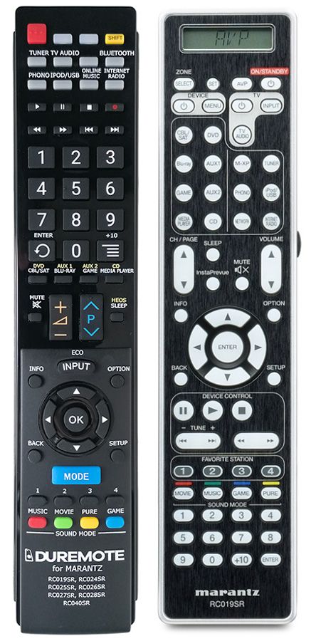 MARANTZ RC019SR - távirányító duplikátum