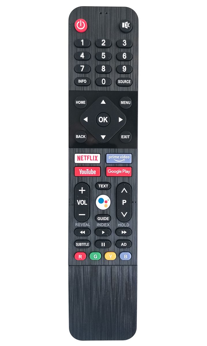 PEAQ PTV 43U0-ISNB - csere távirányító hangvezérléssel FEKETE