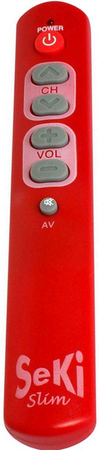 SEKI SLIM red - learning remote control