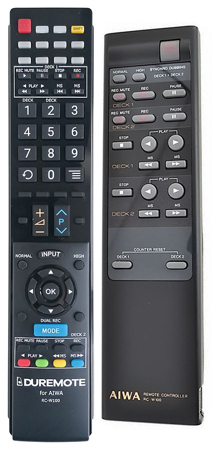 AIWA RC-W100 - távirányító duplikátum
