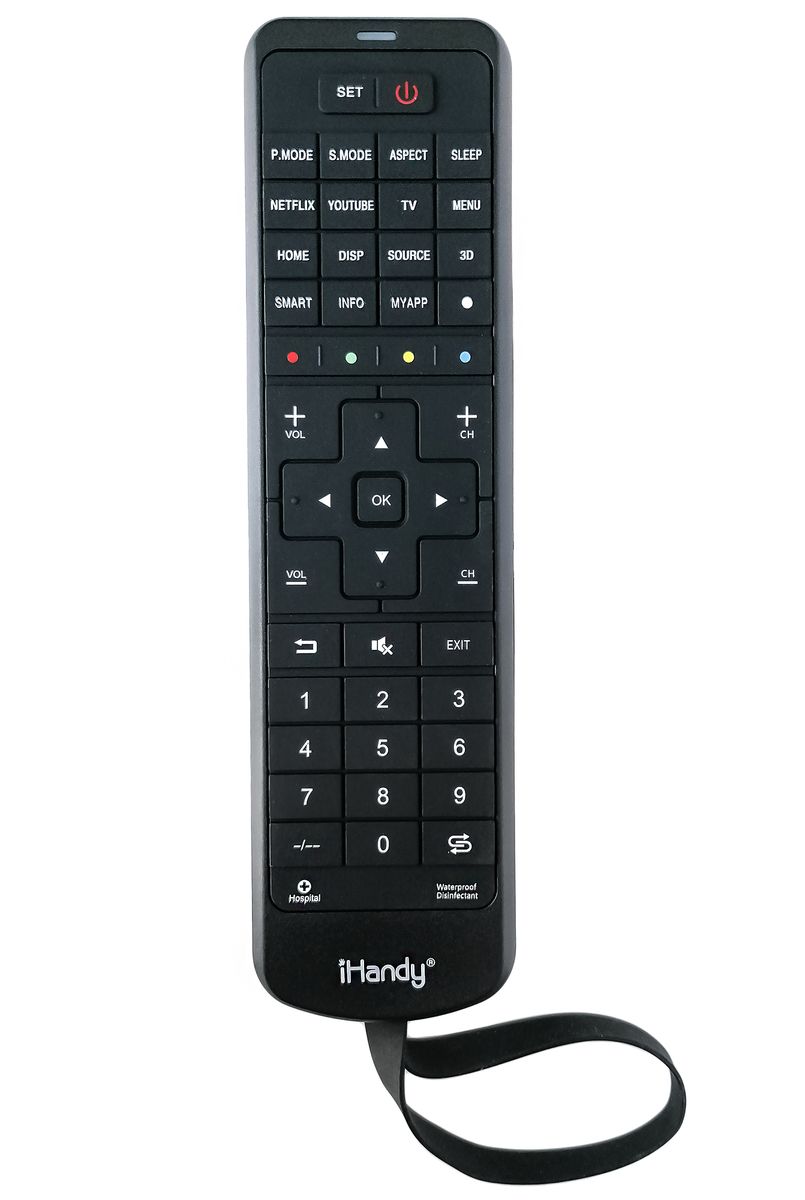 iHANDY washable, hygienic, waterproof remote control