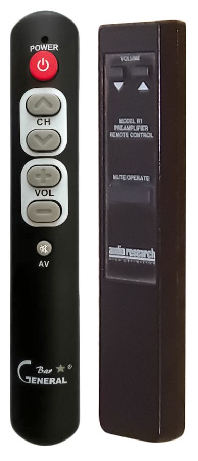 AUDIO RESEARCH LS-5 -   


kompatibilis General márkájú távirányító