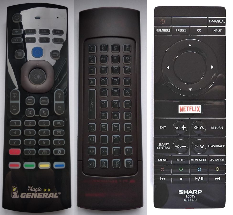 SHARP GJ221-U - mágikus   


kompatibilis General márkájú távirányító