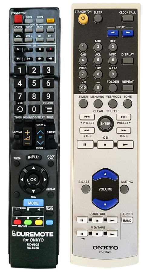 ONKYO RC-662S - távirányító duplikátum