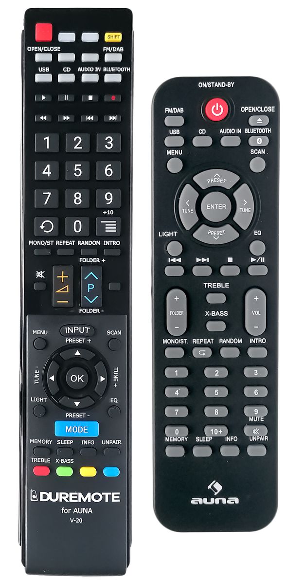 AUNA V20 - távirányító duplikátum