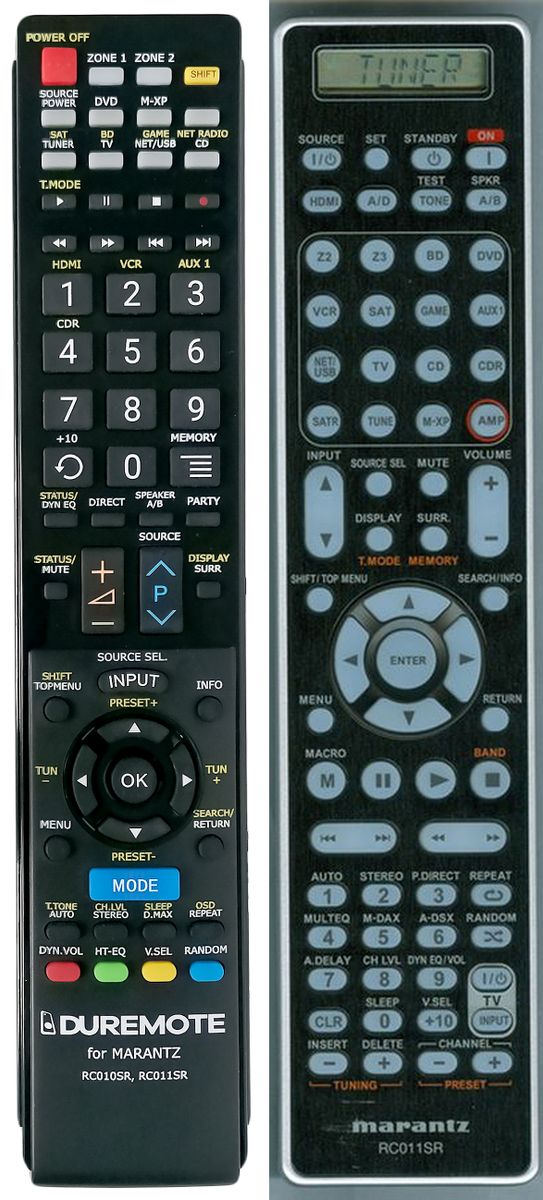 MARANTZ RC011SR - távirányító duplikátum