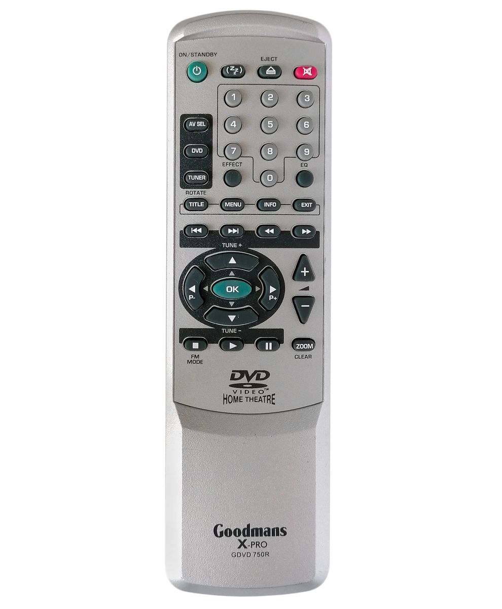 GOODMANS GDVD750R - eredeti gyári távirányító