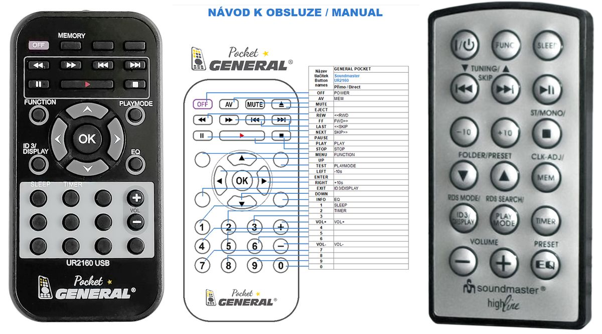 SOUNDMASTER UR-2160USB -   


távirányító
 duplikátum