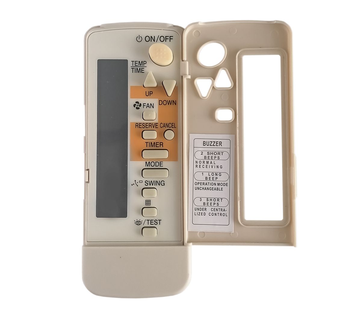 DAIKIN FXFQ-A, FXFQ20AVEB, FXFQ25AVEB, FXFQ32AVEB, FXFQ40AVEB, FXFQ50AVEB, FXFQ63AVEB, FXFQ80AVEB, FXFQ100AVEB, FXFQ125AVEB - helyettesítő távirányító