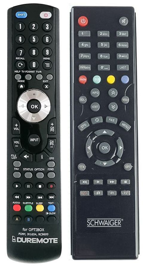 SCHWAIGER DSR6600 HDCI - távirányító duplikátum