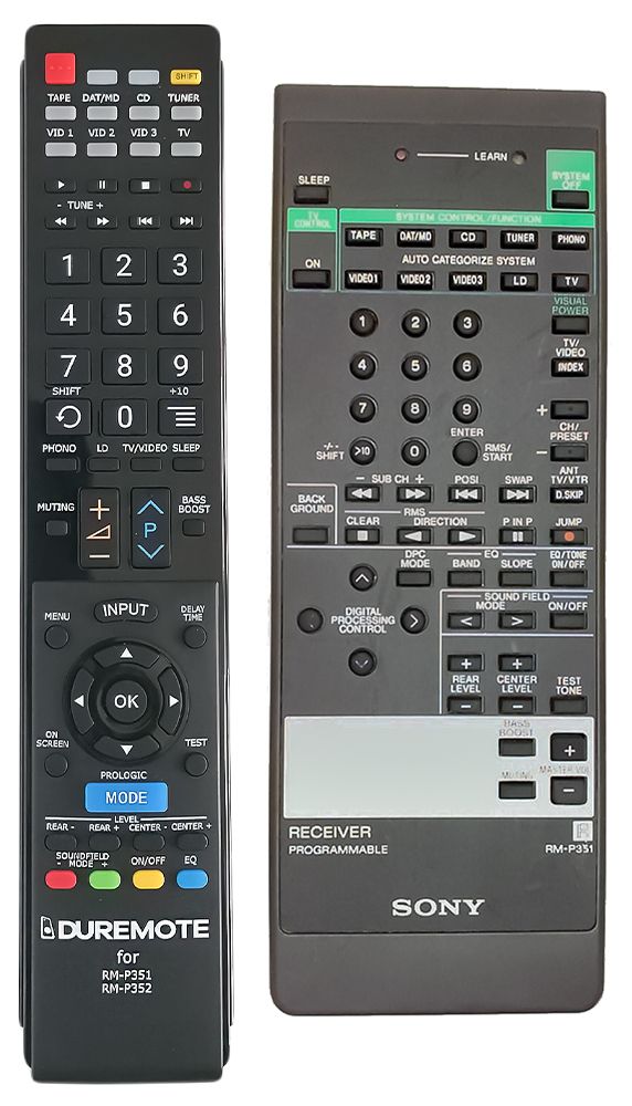 SONY RM-P351 - távirányító duplikátum