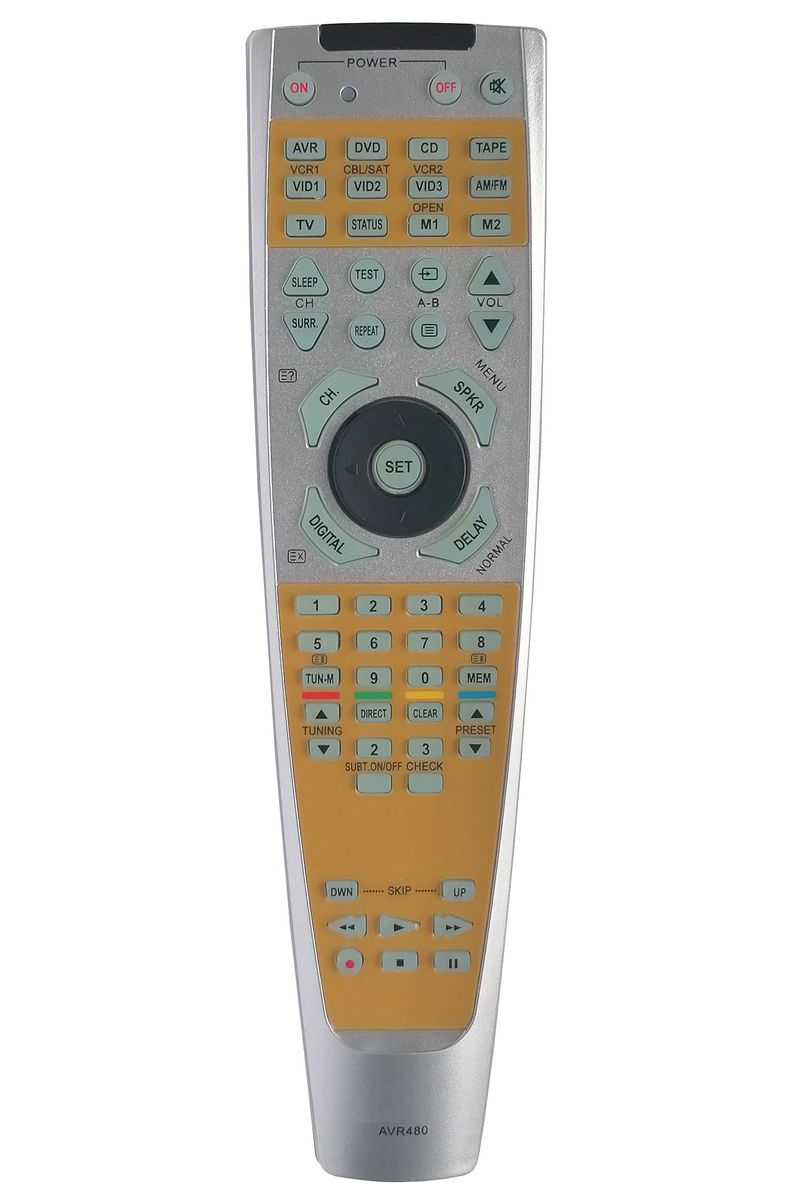 JBL AVR480 - helyettesítő távirányító