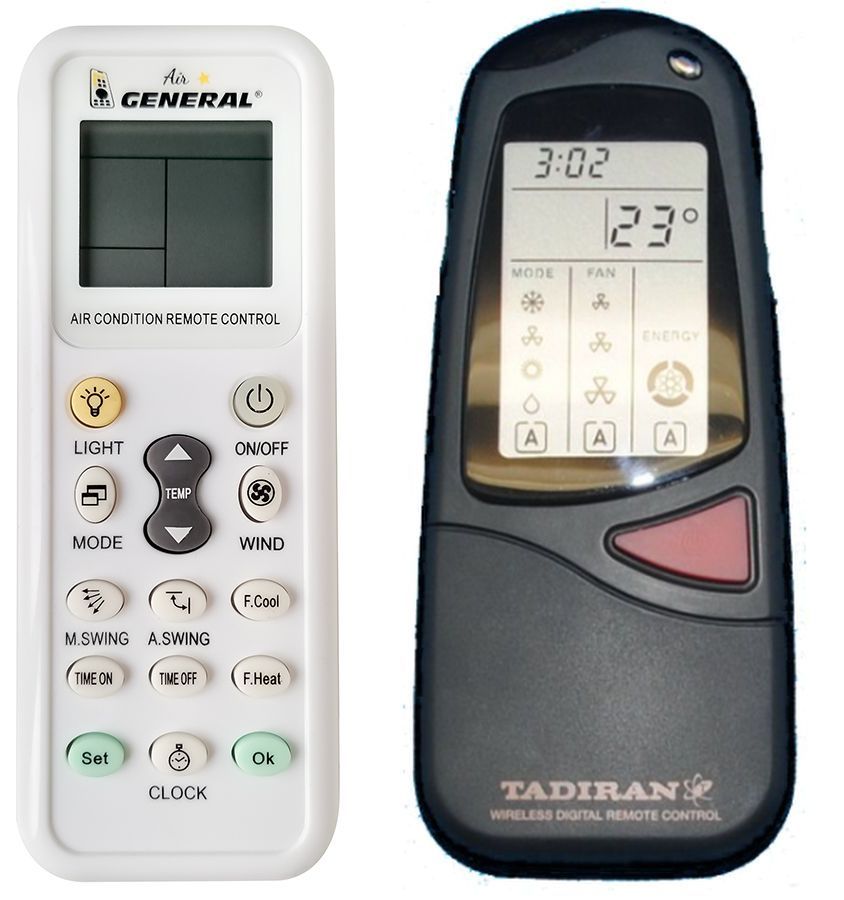 TADIRAN TAC490 -   


kompatibilis General márkájú távirányító