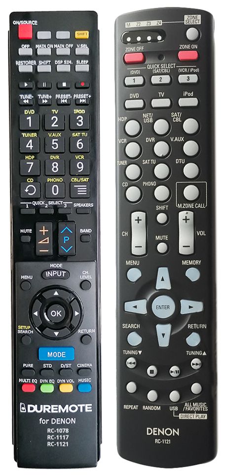 DENON RC-1121 - távirányító duplikátum