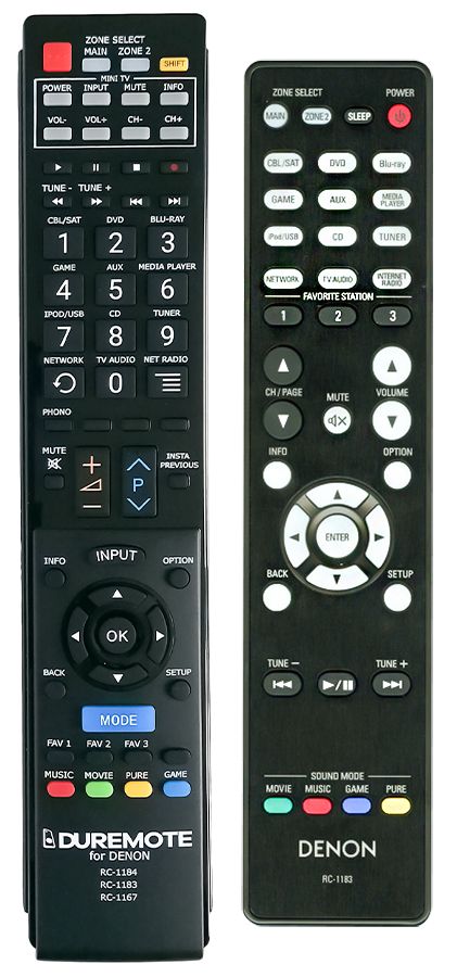 DENON RC-1183 - távirányító duplikátum