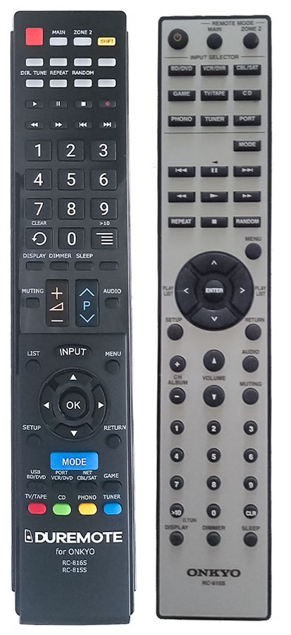ONKYO RC-815S - távirányító duplikátum