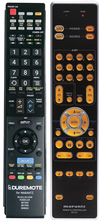 MARANTZ RC101 - távirányító duplikátum