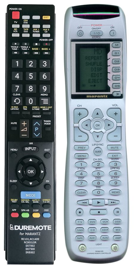MARANTZ RC8001SR - távirányító duplikátum