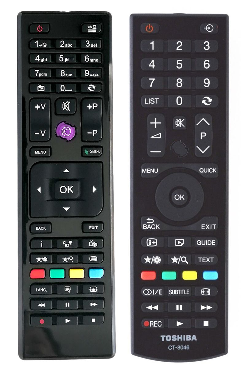 TOSHIBA CT-8046 - eredeti gyári távirányító