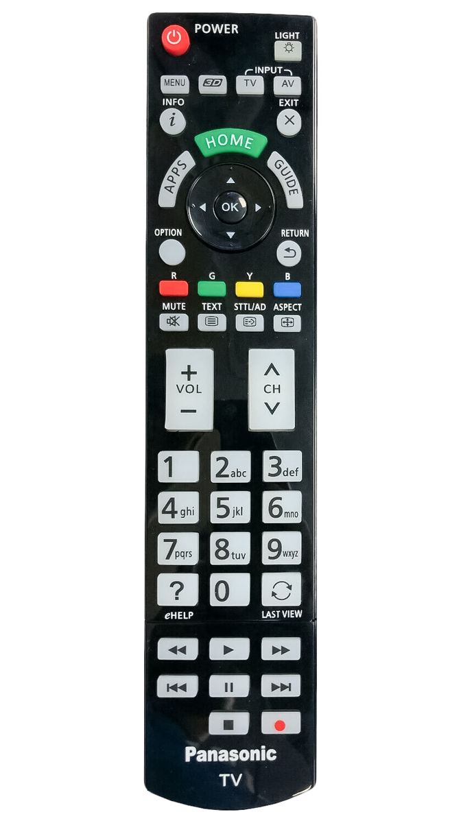 PANASONIC N2QAYB000936 - eredeti gyári távirányító