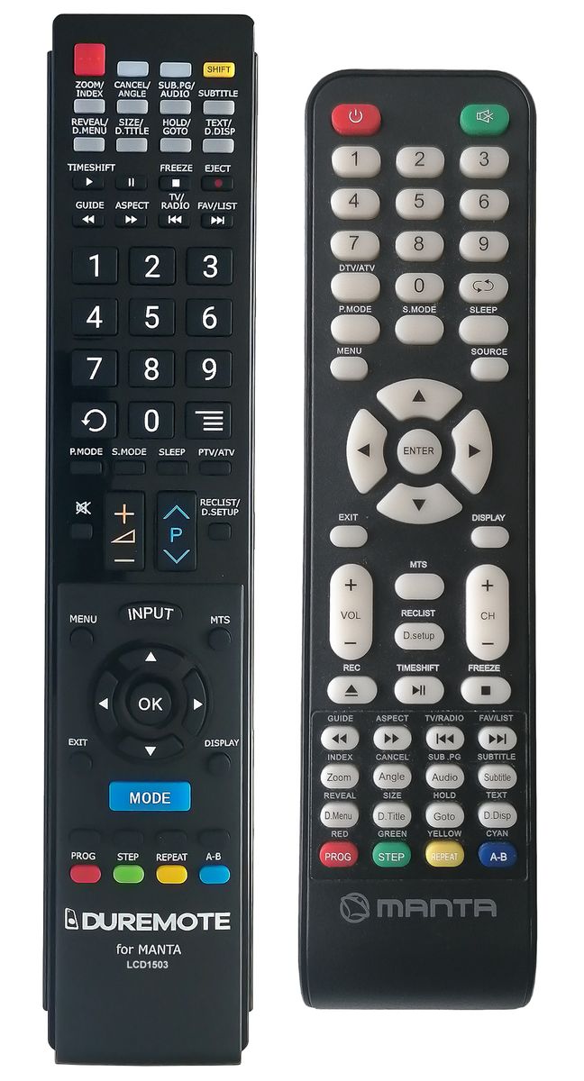MANTA LCD1503 - távirányító duplikátum