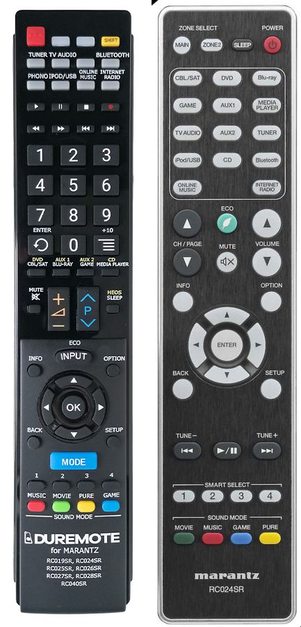 MARANTZ RC024SR - távirányító duplikátum