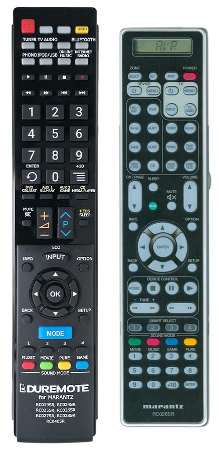 MARANTZ RC026SR - távirányító duplikátum