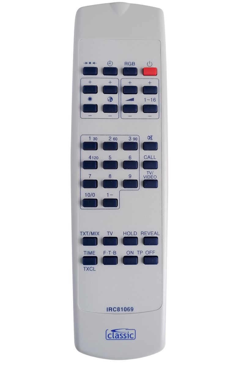 TOSHIBA CT-9128, CT-9149 -   


kompatibilis General márkájú távirányító