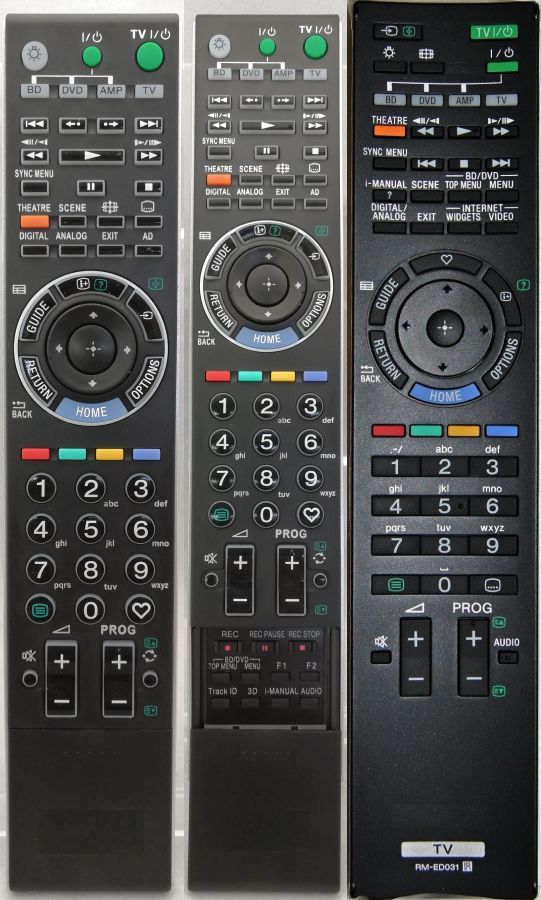 SONY RM-ED031 - helyettesítő távirányító