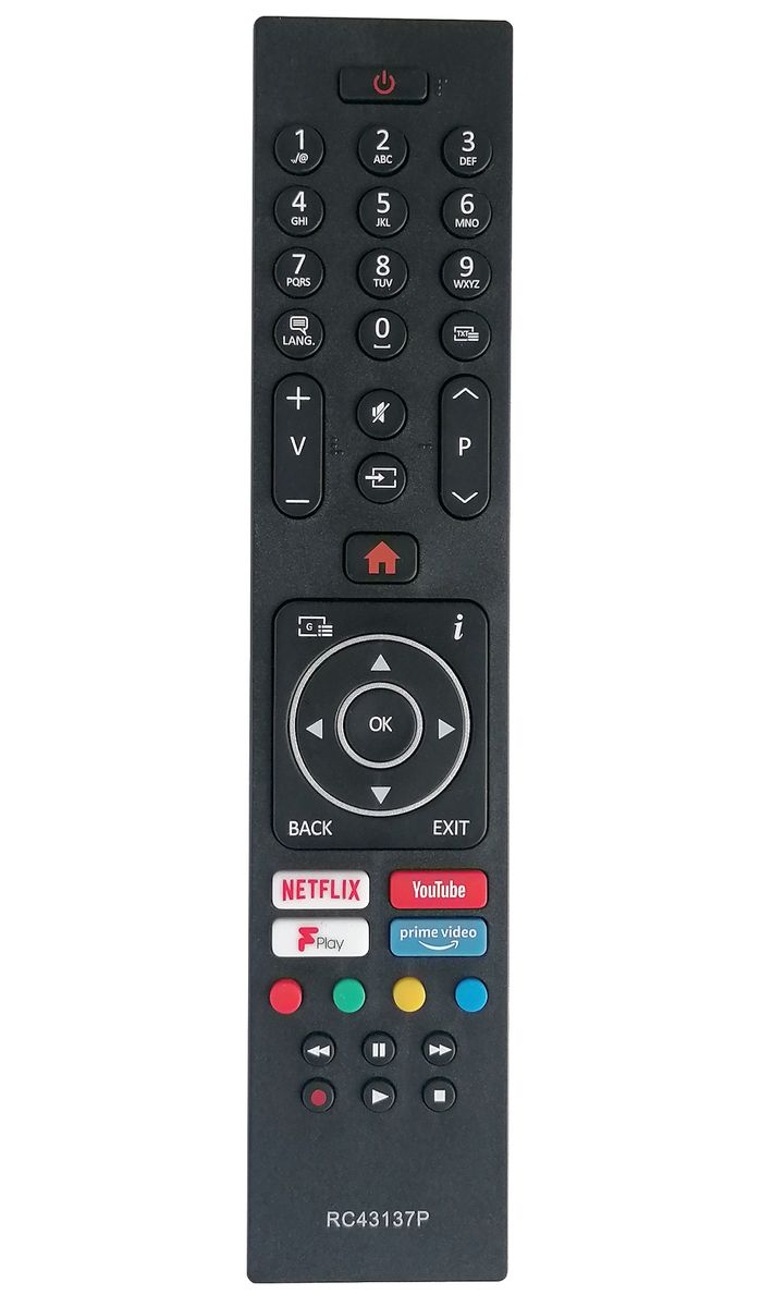 FINLUX RC43137P - helyettesítő távirányító
