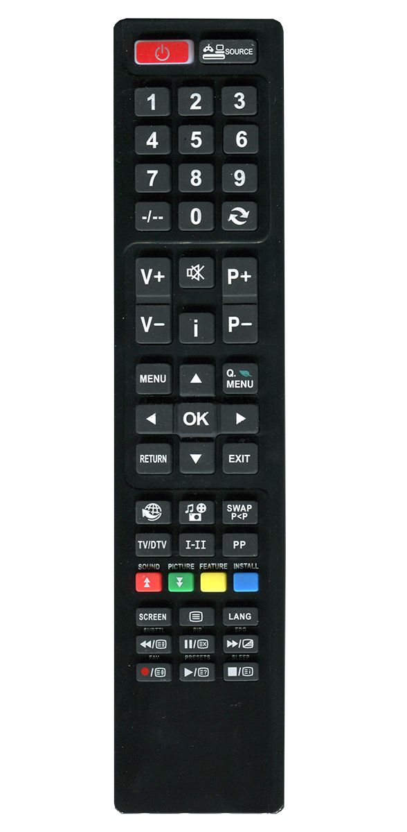 TELEFUNKEN RC4860 - helyettesítő távirányító