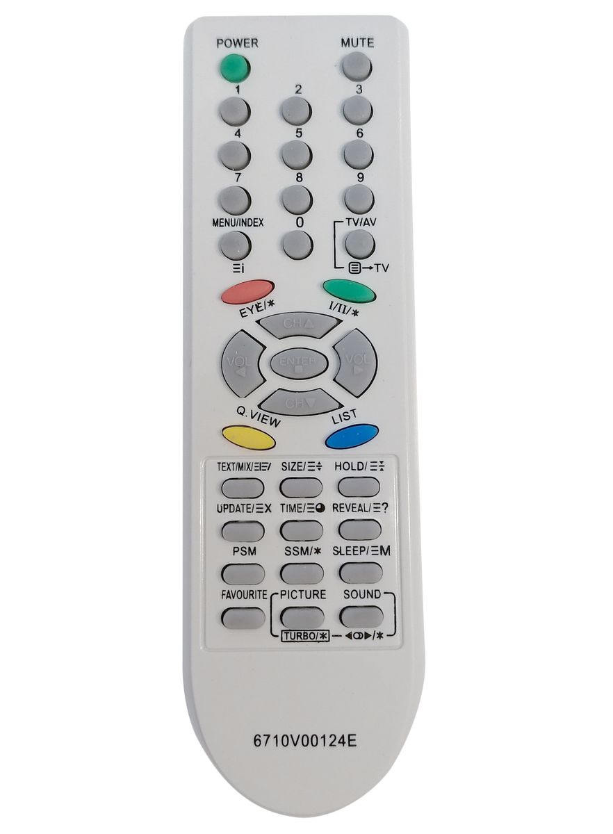 LG 6710V00124V - helyettesítő távirányító