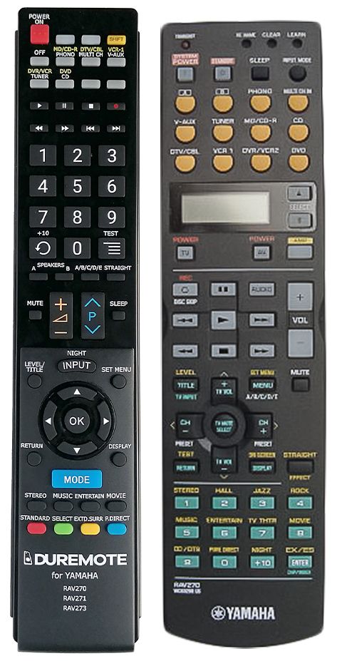 YAMAHA RAV270, WC63290 - távirányító duplikátum