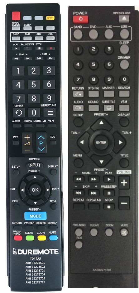 LG AKB32273701 - távirányító duplikátum