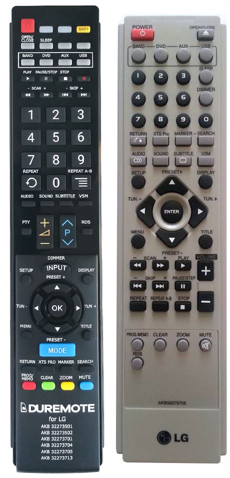 LG AKB32273705 - távirányító duplikátum