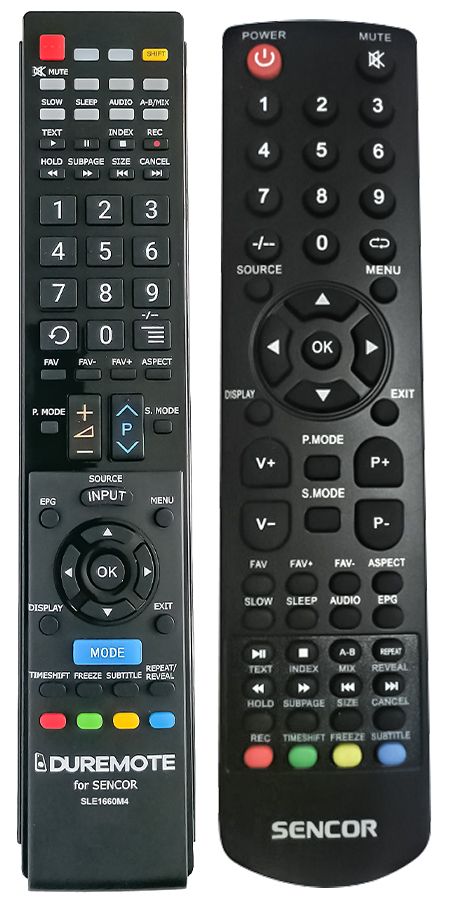 SENCOR SLE1660M4 - távirányító duplikátum