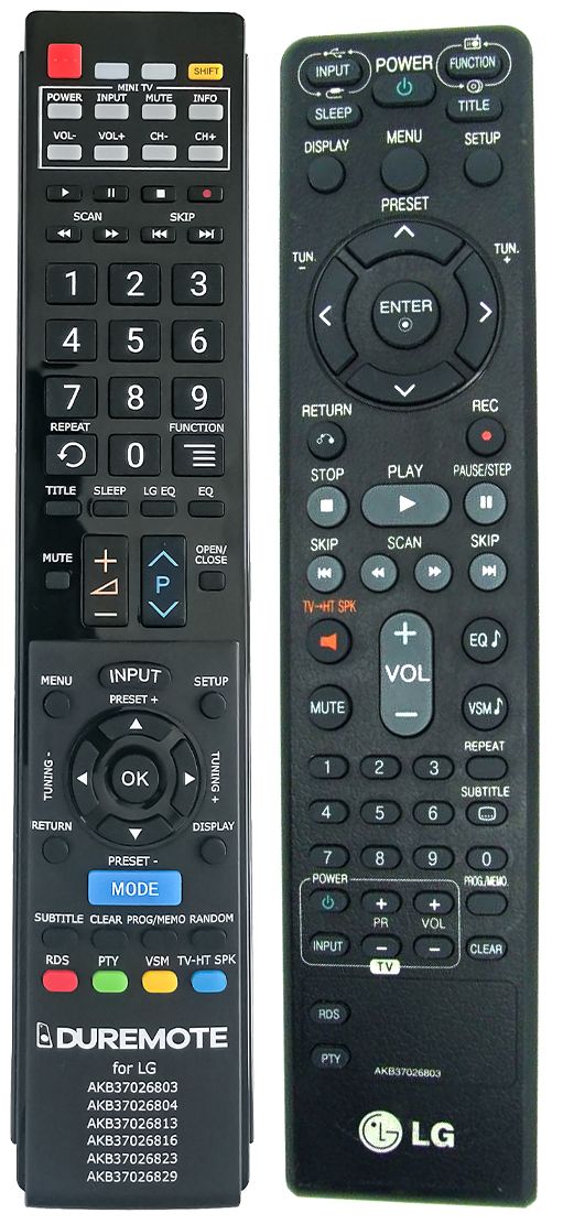 LG AKB37026803 - távirányító duplikátum