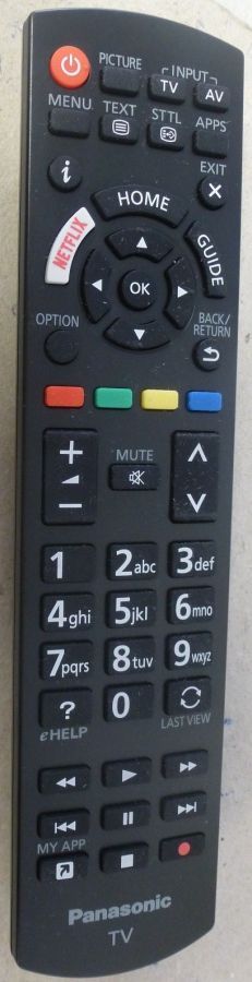 PANASONIC N2QAYB001180 - eredeti gyári távirányító