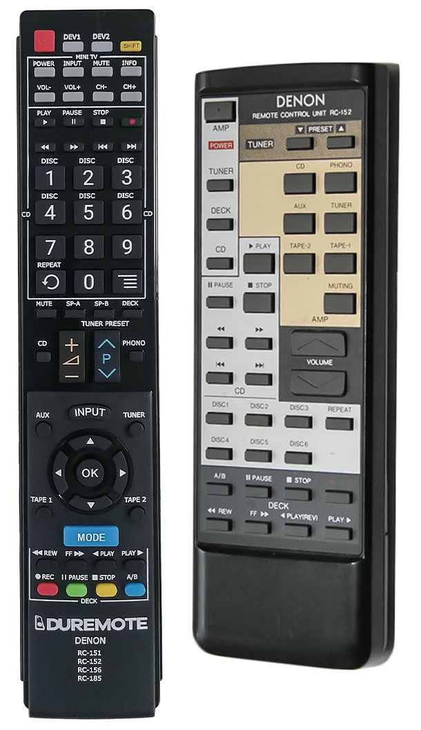 DENON RC-152 - távirányító duplikátum