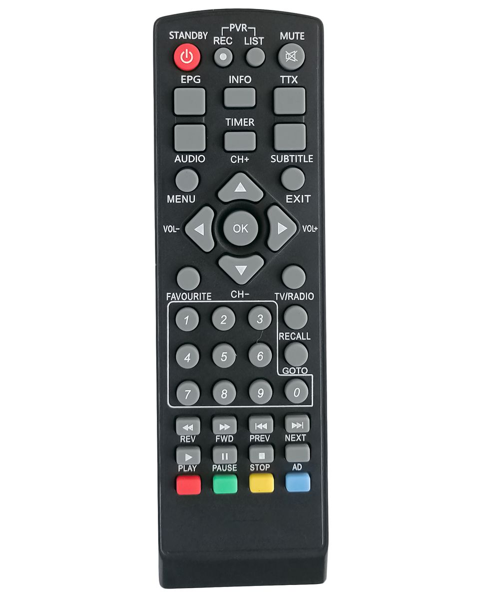 HYUNDAI DVBT-220-PVR, DVBT-250-PVR - eredeti gyári távirányító