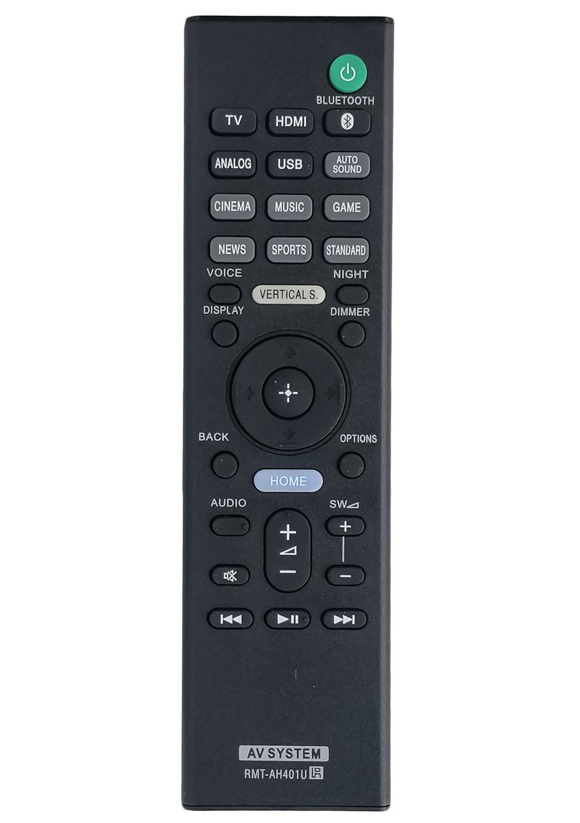 SONY RMT-AH400U, RMT-AH401U - helyettesítő távirányító