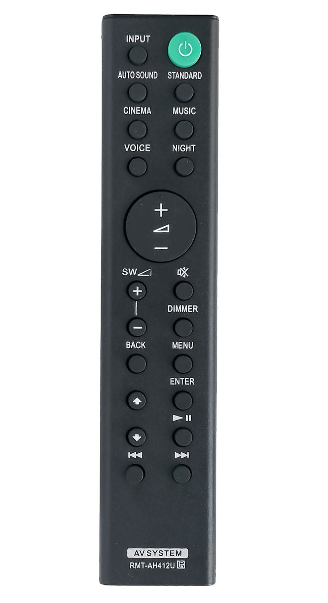 SONY RMT-AH412U - helyettesítő távirányító