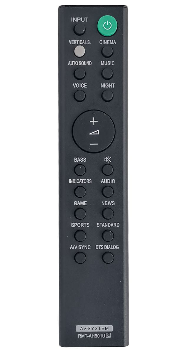 SONY RMT-AH501U - helyettesítő távirányító