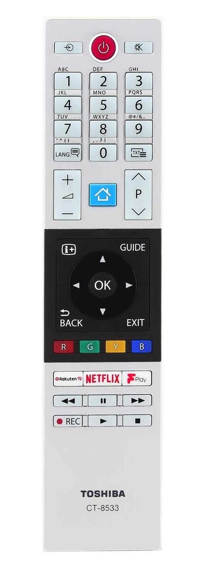 TOSHIBA CT-8533 - eredeti gyári távirányító