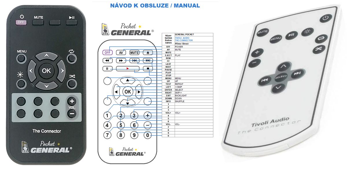TIVOLI AUDIO The Connector -   


távirányító
 duplikátum